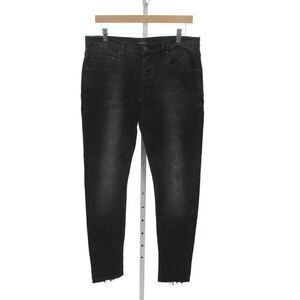 Purple Mens Skinny Black Jeans Size 32